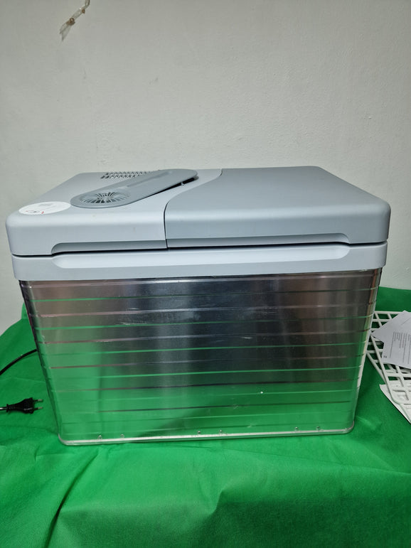 Nevera Eléctrica Portátil, Aluminio, 39 l, mini nevera para coche,  y autocaravana, 12 y 230 V